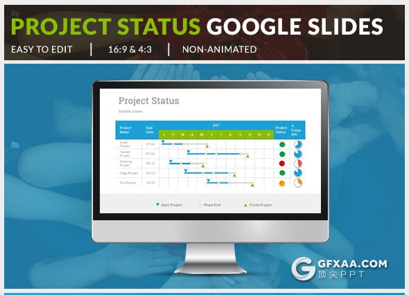20种配色25页数据展示分析PPT模板 - 顶尖PPT
