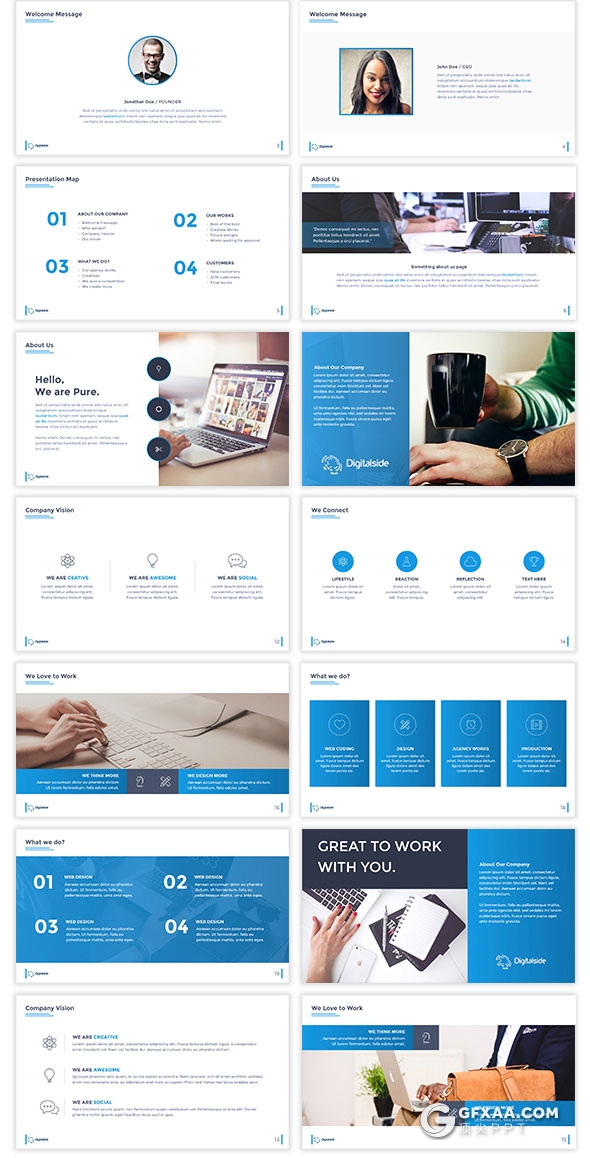 9种配色主题75页多用途keynote模板 - 顶尖PPT