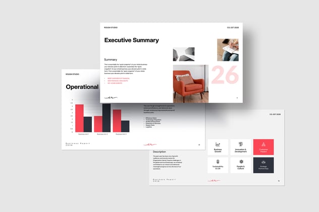 年度财务报告总结展示Keynote模板 - 顶尖PPT