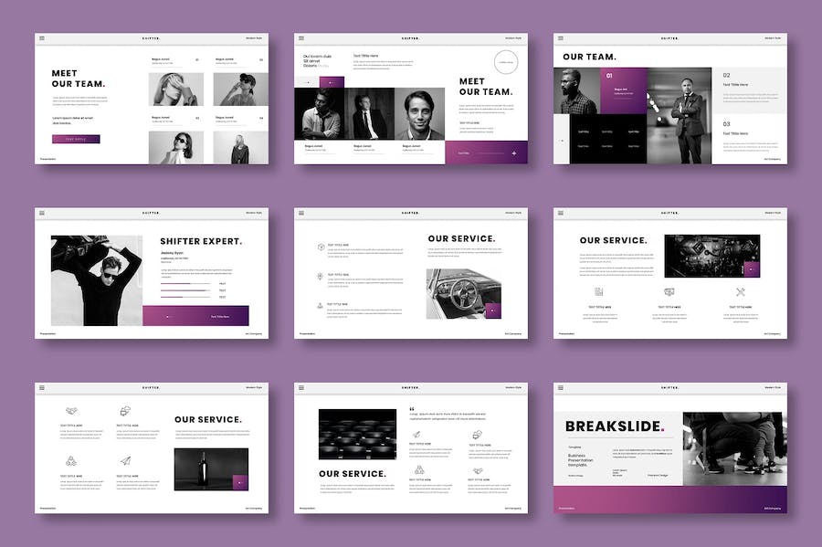 移动互联网商务企业服务推广Keynote模板 - 顶尖PPT