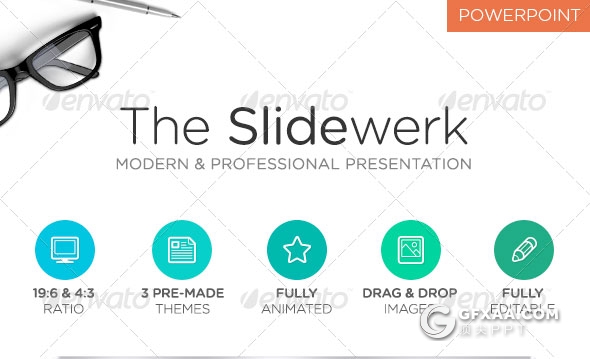 3种配色50页公司团队介绍多用途PPT模板 - 顶尖PPT