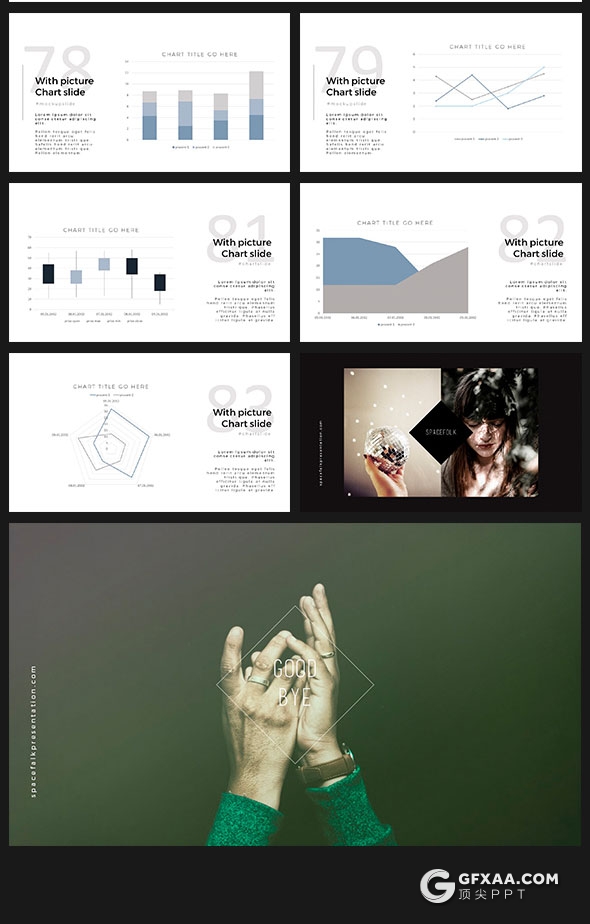 85页图片展示公司介绍简约PPT模板 - 顶尖PPT