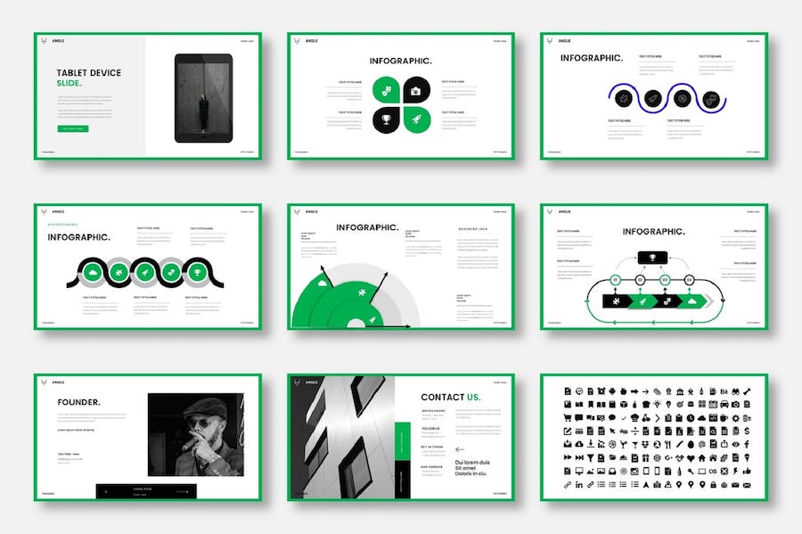 创业融资天使投资人项目展示keynote模板 - 顶尖PPT