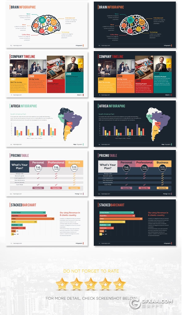 114页欧美商务数据报告业务分析keynote模板 - 顶尖PPT