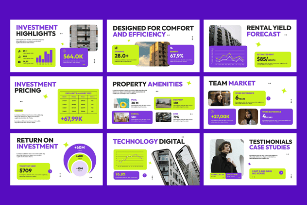 投资房产融资项目方案PPT模板 - 顶尖PPT