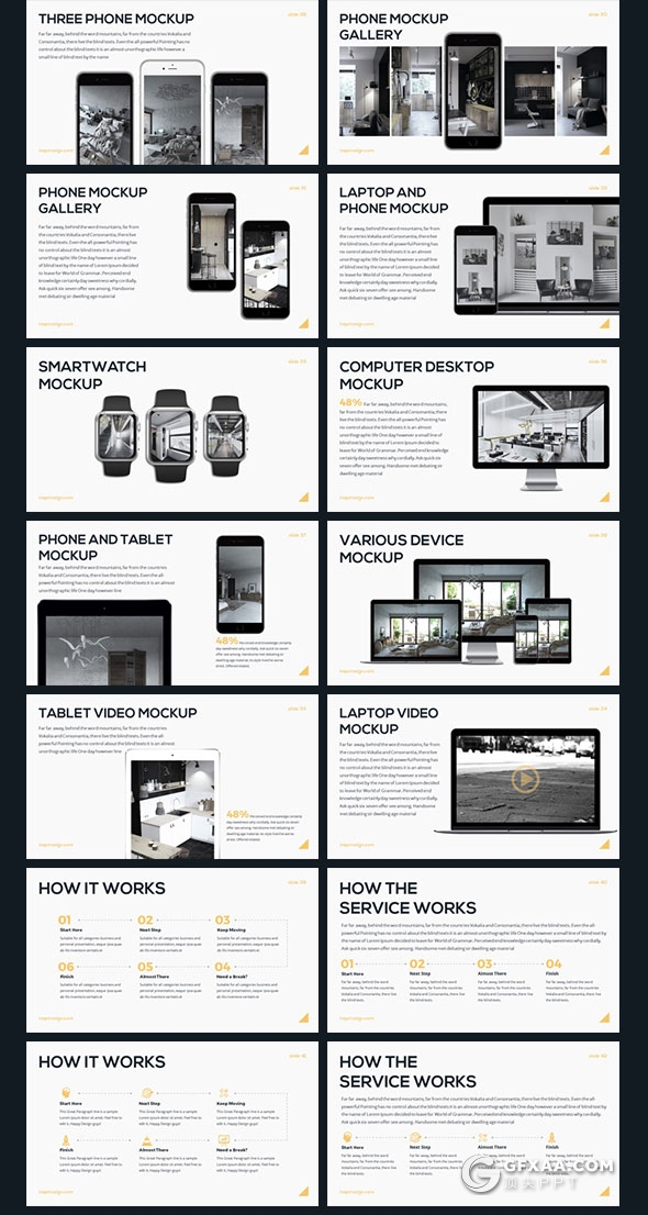 82页室内设计公司人员介绍6种配色主题keynote模板 - 顶尖PPT