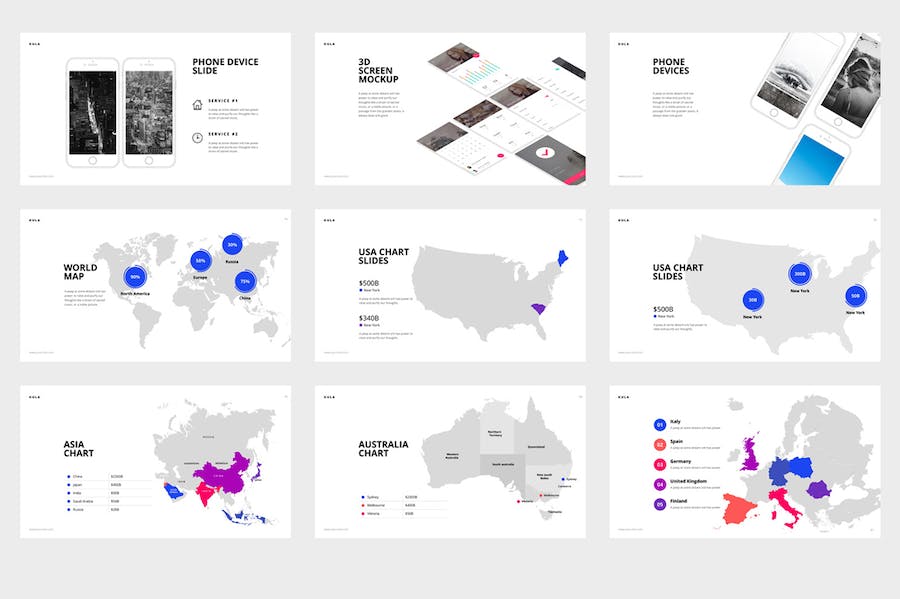 欧美简约范企业团队展示介绍通用keynote模板 - 顶尖PPT