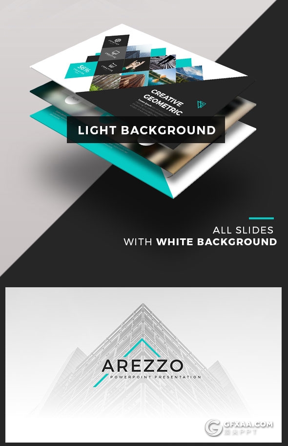 98页创意图片切割商务多用途PPT模板20种配色 - 顶尖PPT