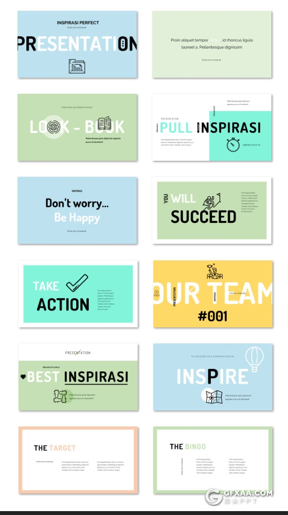 75页文艺唯美风格PPT模板3种比例 - 顶尖PPT