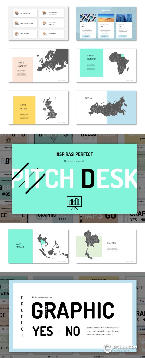 75页文艺唯美风格PPT模板3种比例 - 顶尖PPT