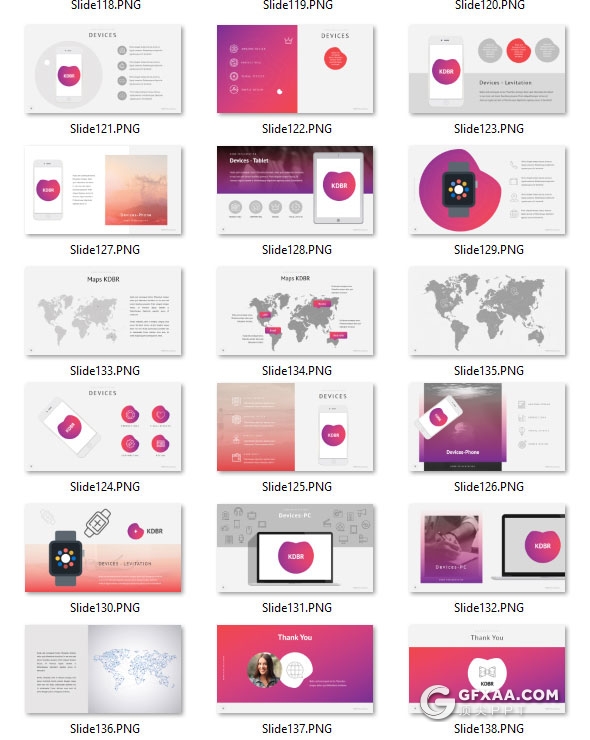146页简约文艺渐变紫色系PPT模板 - 顶尖PPT