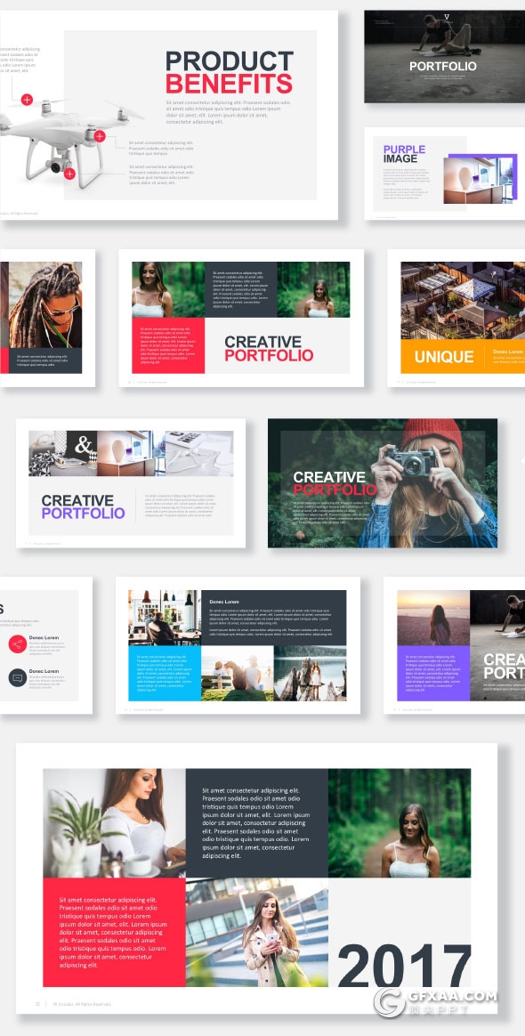 60页精致设计APP市场调研PPT模板 - 顶尖PPT