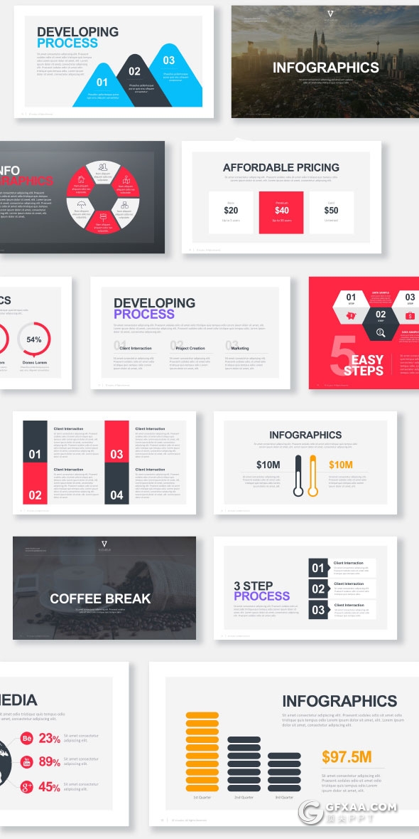 60页精致设计APP市场调研PPT模板 - 顶尖PPT