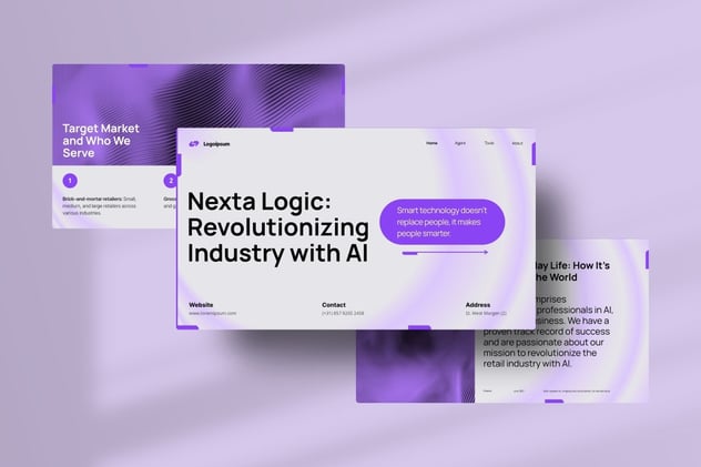 AI未来发展分析keynote模板 - 顶尖PPT