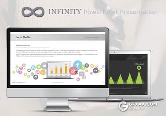 100页多种色彩搭配精美图形图表设计PPT模板4种配色4种尺寸 - 顶尖PPT