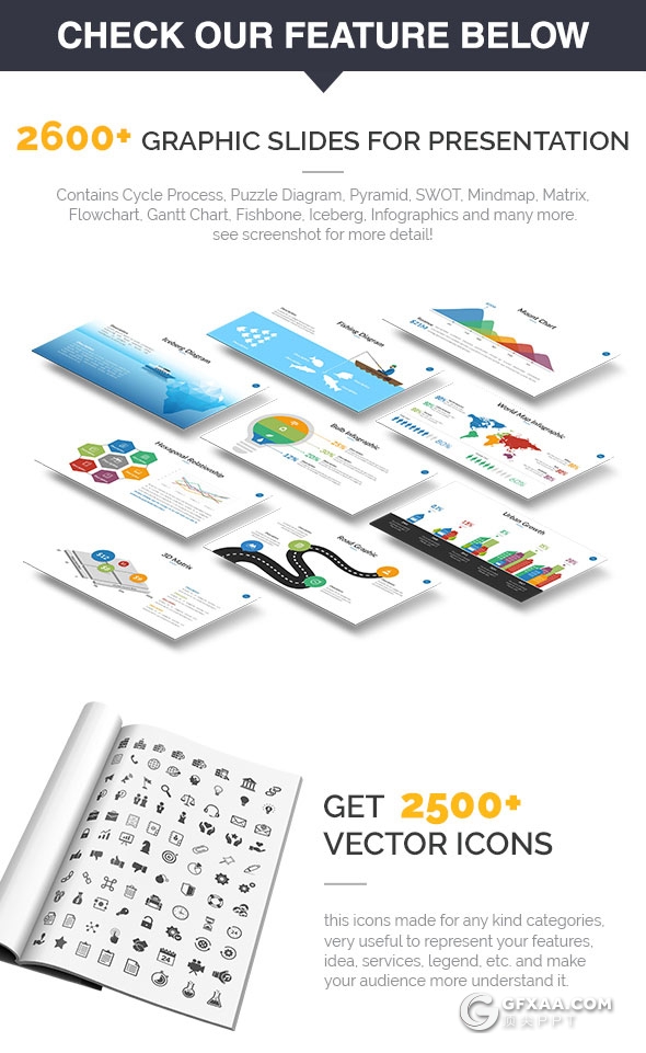671页大型多用途PPT模板多种图表合集全动画演示 - 顶尖PPT