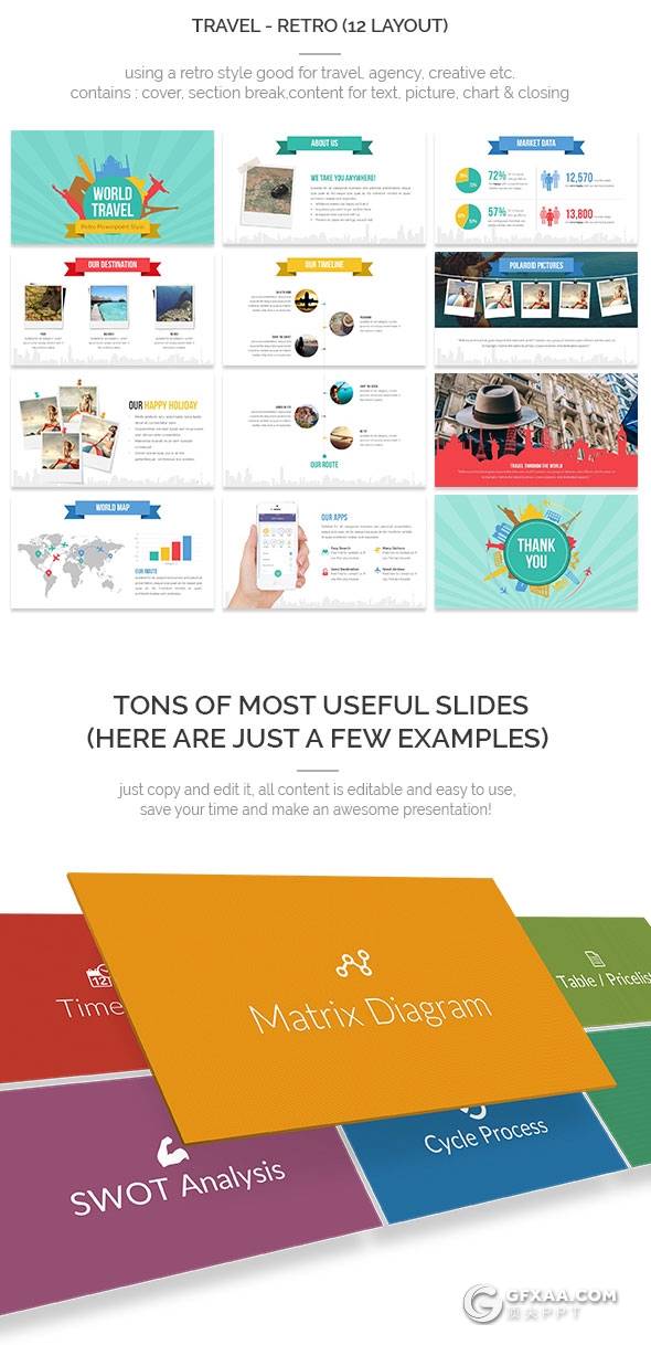 671页大型多用途PPT模板多种图表合集全动画演示 - 顶尖PPT