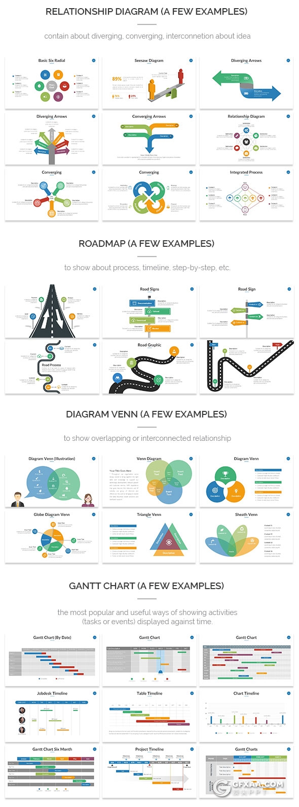 671页大型多用途PPT模板多种图表合集全动画演示 - 顶尖PPT