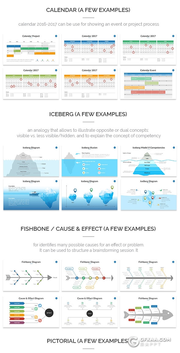 671页大型多用途PPT模板多种图表合集全动画演示 - 顶尖PPT