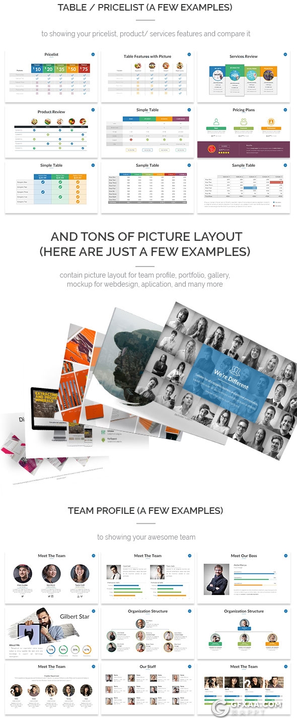 671页大型多用途PPT模板多种图表合集全动画演示 - 顶尖PPT