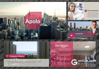 大图展示商务公司会议keynote模板 - 顶尖PPT