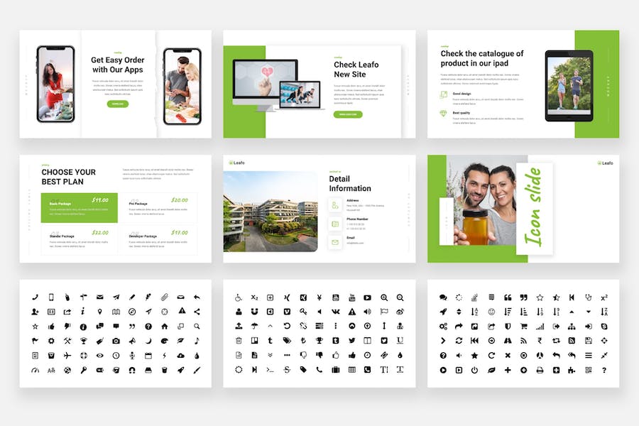 有机健康产品介绍行业报告PPT模板 - 顶尖PPT