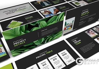 106页公司团队介绍图片展示通用PPT模板 - 顶尖PPT