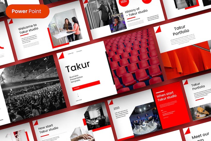 时尚商务企业营销推广PPT模板 - 顶尖PPT