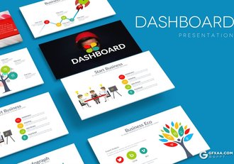 100页卡通图形图表多用途PPT模板 - 顶尖PPT