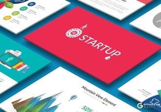 55页大图形信息展示PPT模板 - 顶尖PPT