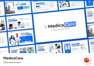 保健医学医疗PPT模板 - 顶尖PPT