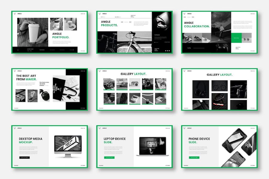 创业融资天使投资人项目展示keynote模板 - 顶尖PPT