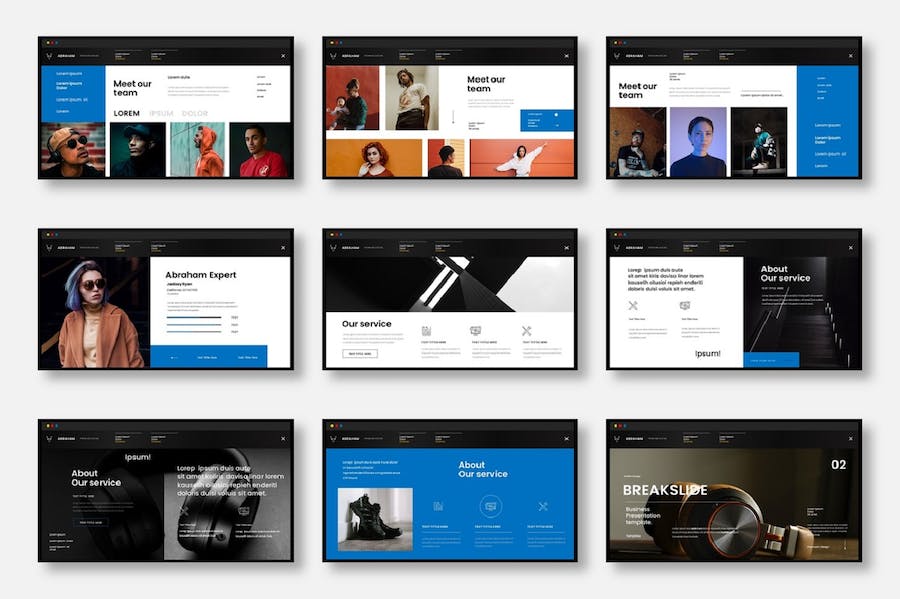 业务合作产品发布介绍宣传展示PPT模板 - 顶尖PPT