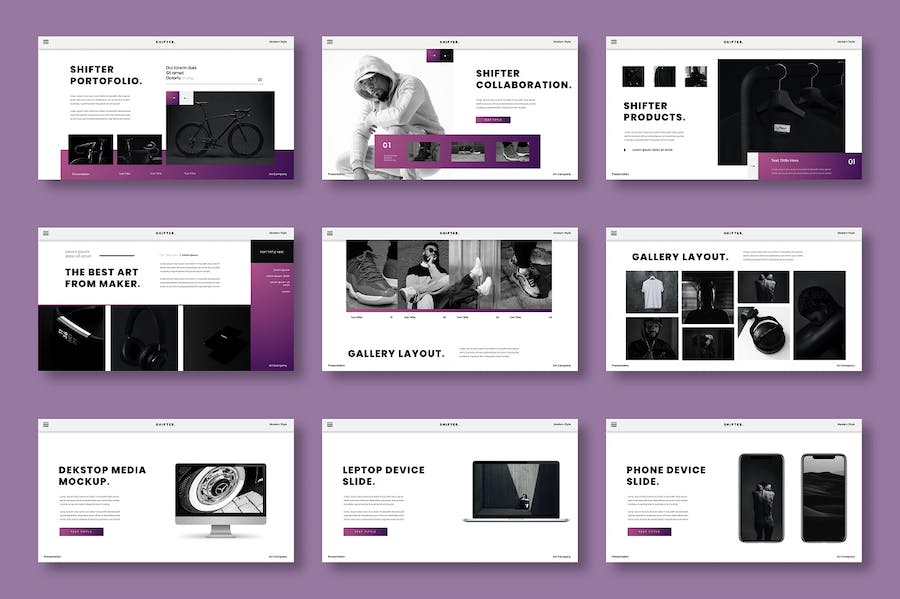 移动互联网商务企业服务推广Keynote模板 - 顶尖PPT