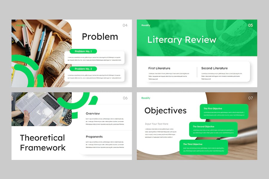 欧美学术论文答辩PPT模板 - 顶尖PPT