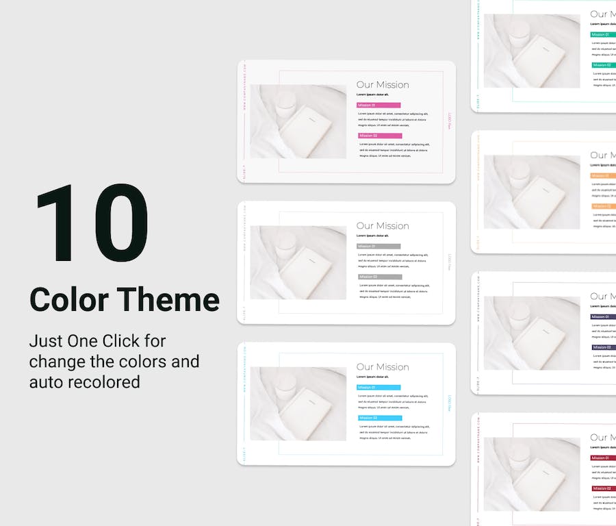 商业场景演示业务汇报方案展示PPT模板 - 顶尖PPT