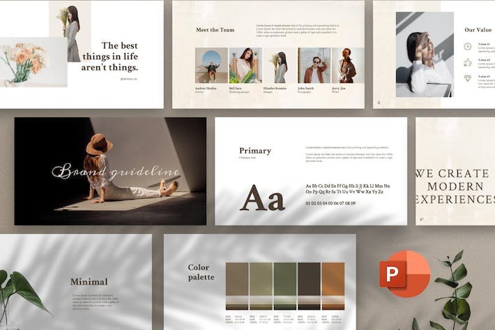 企业品牌推广指南PPT模板 - 顶尖PPT