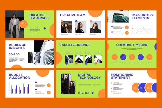 创意文案策划方案演讲PPT模板 - 顶尖PPT