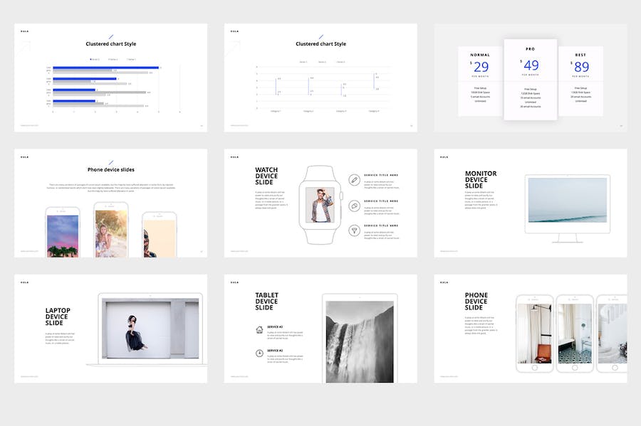 欧美简约范企业团队展示介绍通用keynote模板 - 顶尖PPT