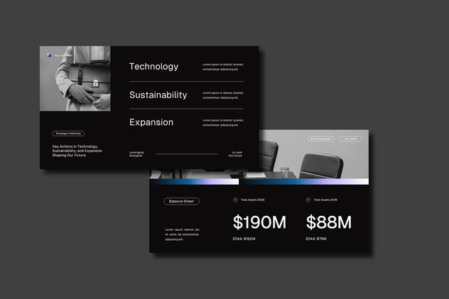 年度财务业绩报告总结PPT模板 - 顶尖PPT