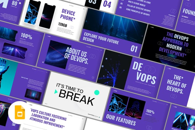 数字IT人工智能科技PPT模板 - 顶尖PPT