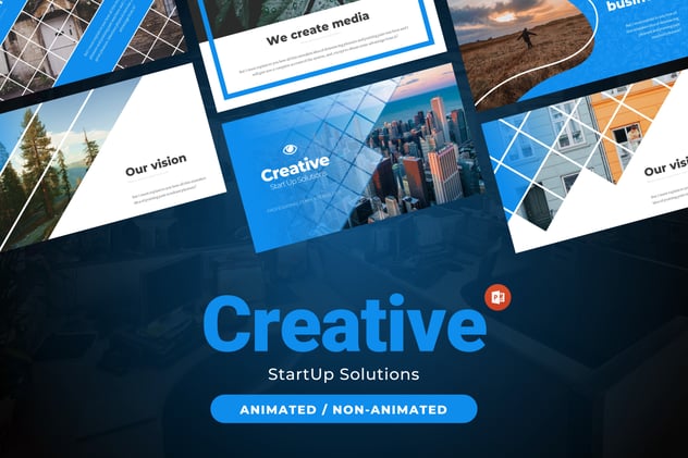 商务创意动画信息图形地图PPT模板 - 顶尖PPT