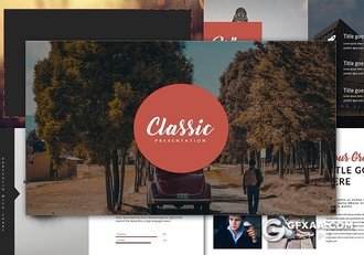 40页极简文艺大图片展示风格PPT模板 - 顶尖PPT