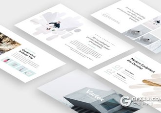 112页产品展示介绍极简风格PPT模板 - 顶尖PPT