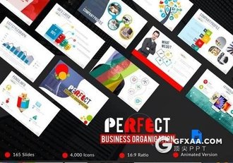 165页卡通商务风格PPT模板 - 顶尖PPT