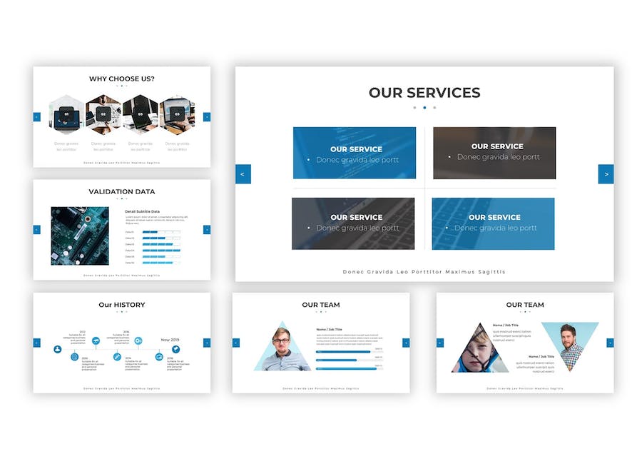技术应用发展讲述展示Keynote模板 - 顶尖PPT