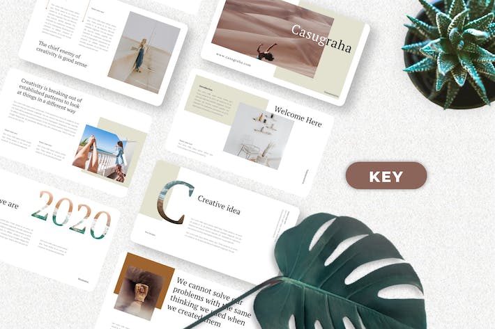 创意设计创业方案Keynote模板 - 顶尖PPT