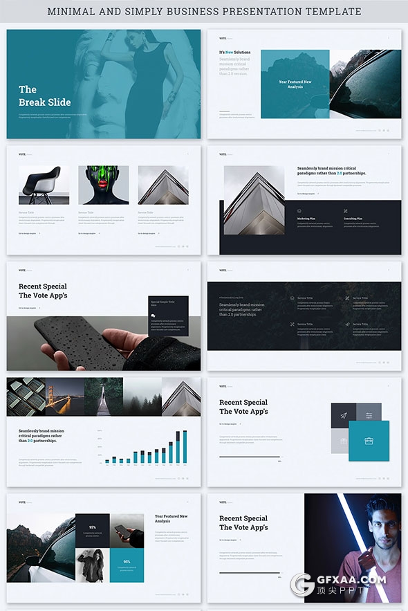 56页工作总结报告多用途PPT模板 - 顶尖PPT