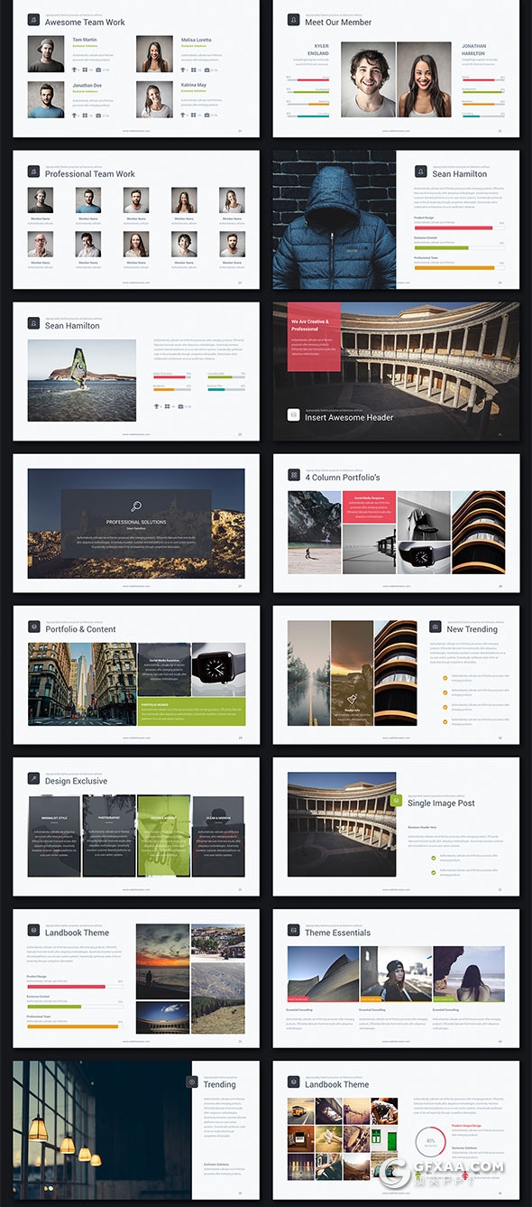 90多页商业计划数据图表keynote通用模板 - 顶尖PPT