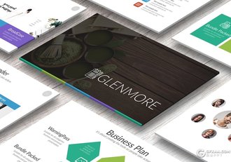 45页商务图表多用途PPT模板 - 顶尖PPT